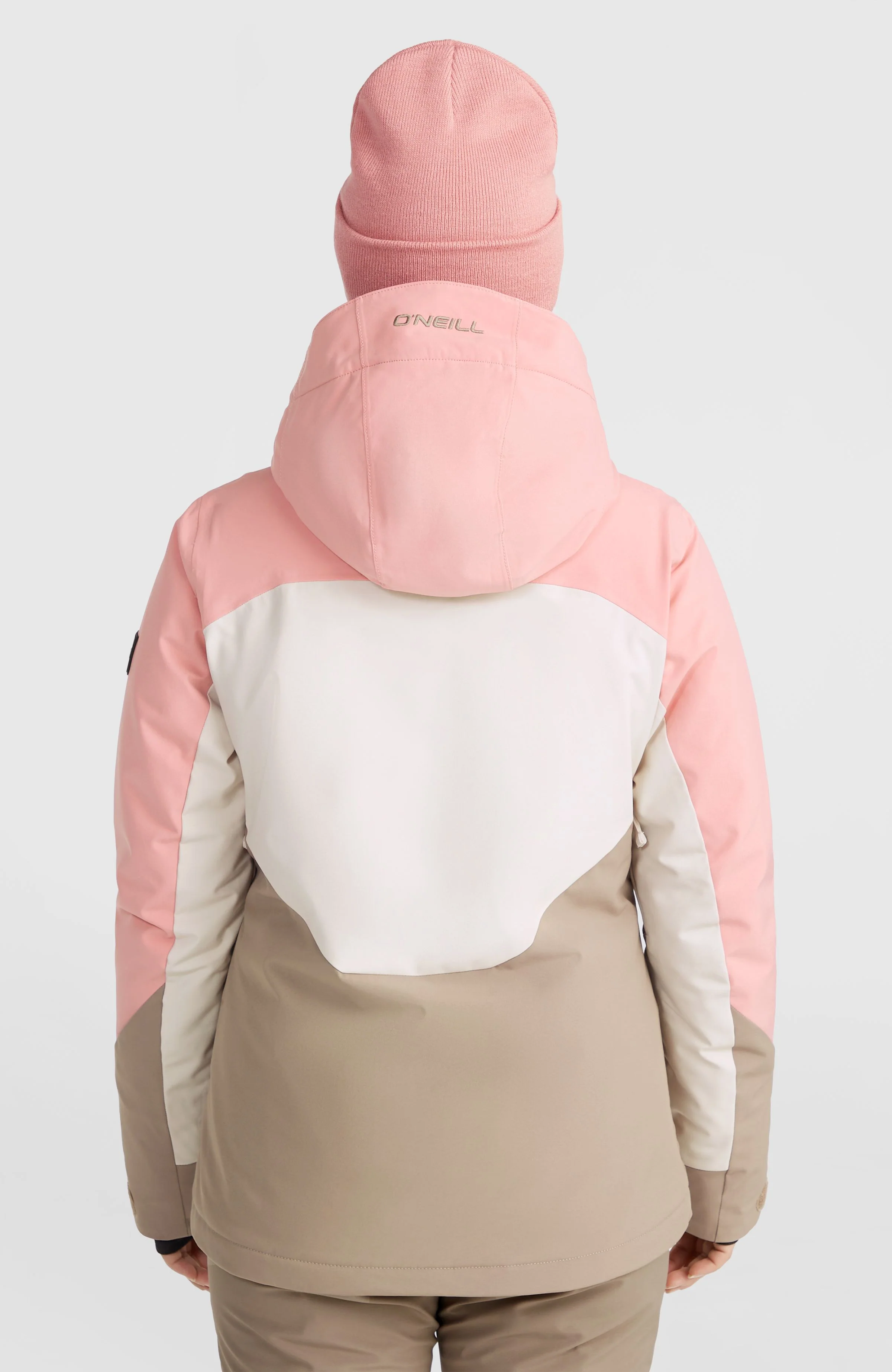 Carbonite Snow Jacket | Genuine Pink Colour Block - Image 7