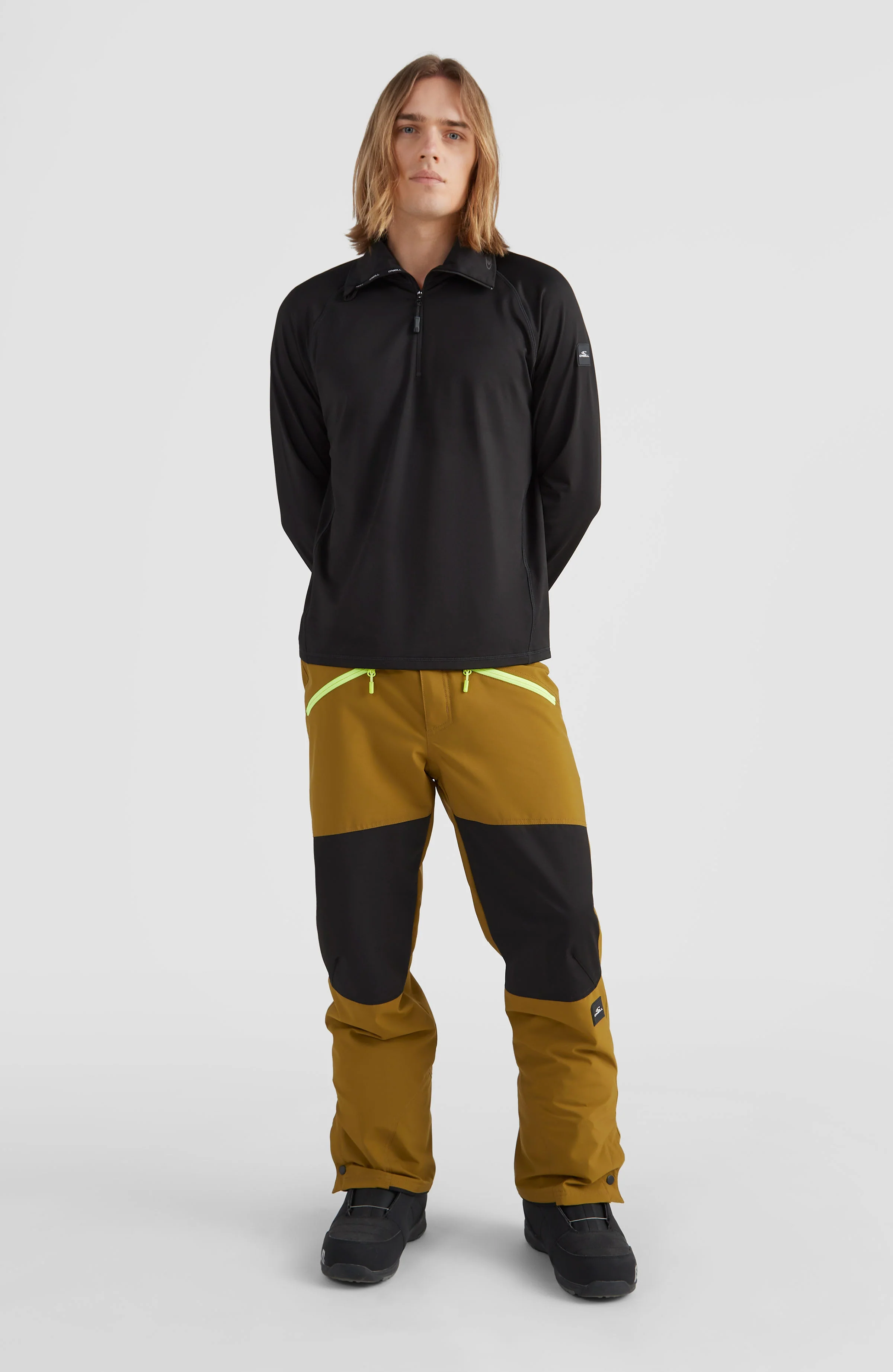 Clime Half-Zip Fleece | BlackOut - A - Image 4