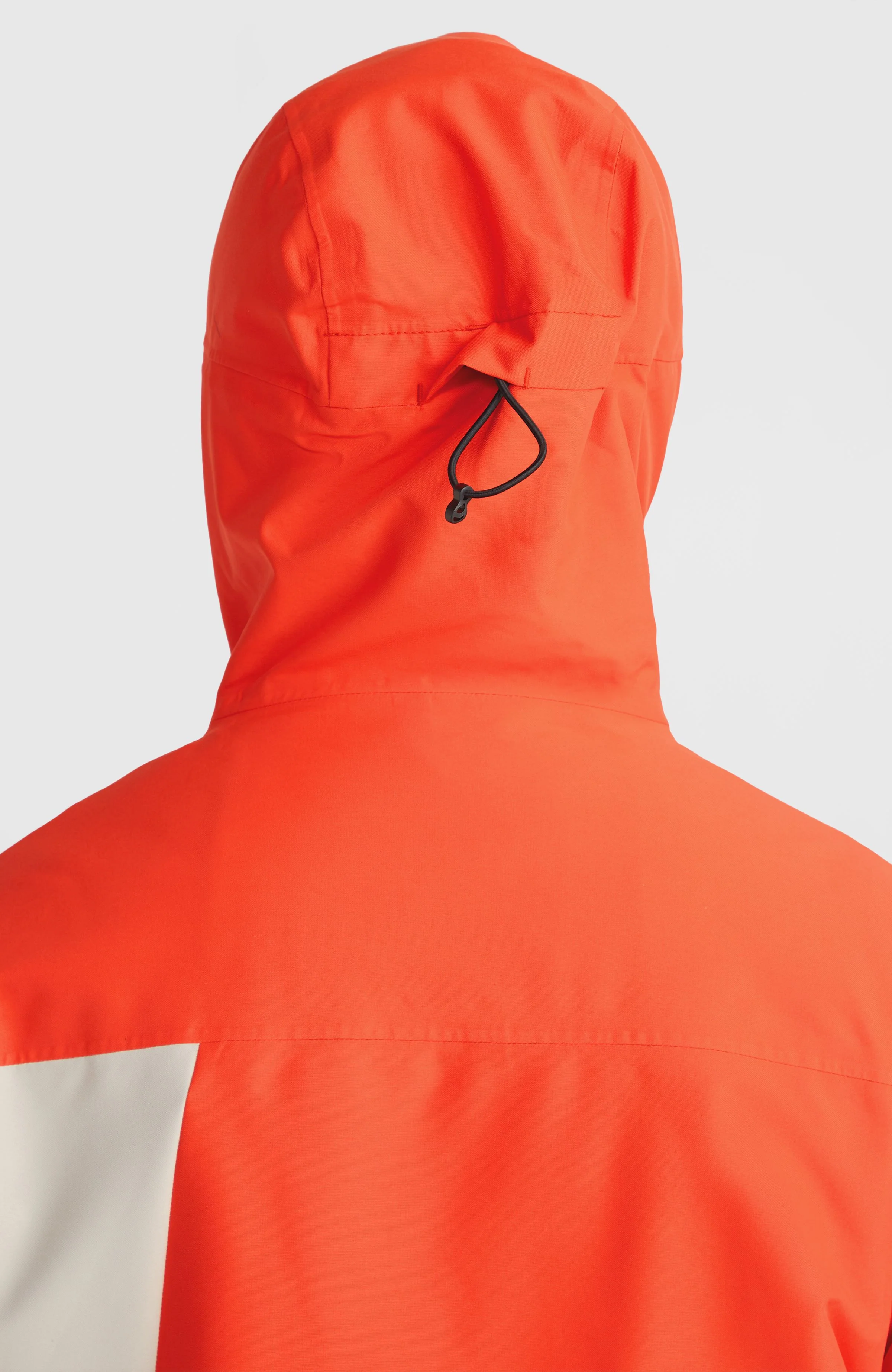 Hammer Block Snow Jacket | Paprika Flame Colour Block - Image 6