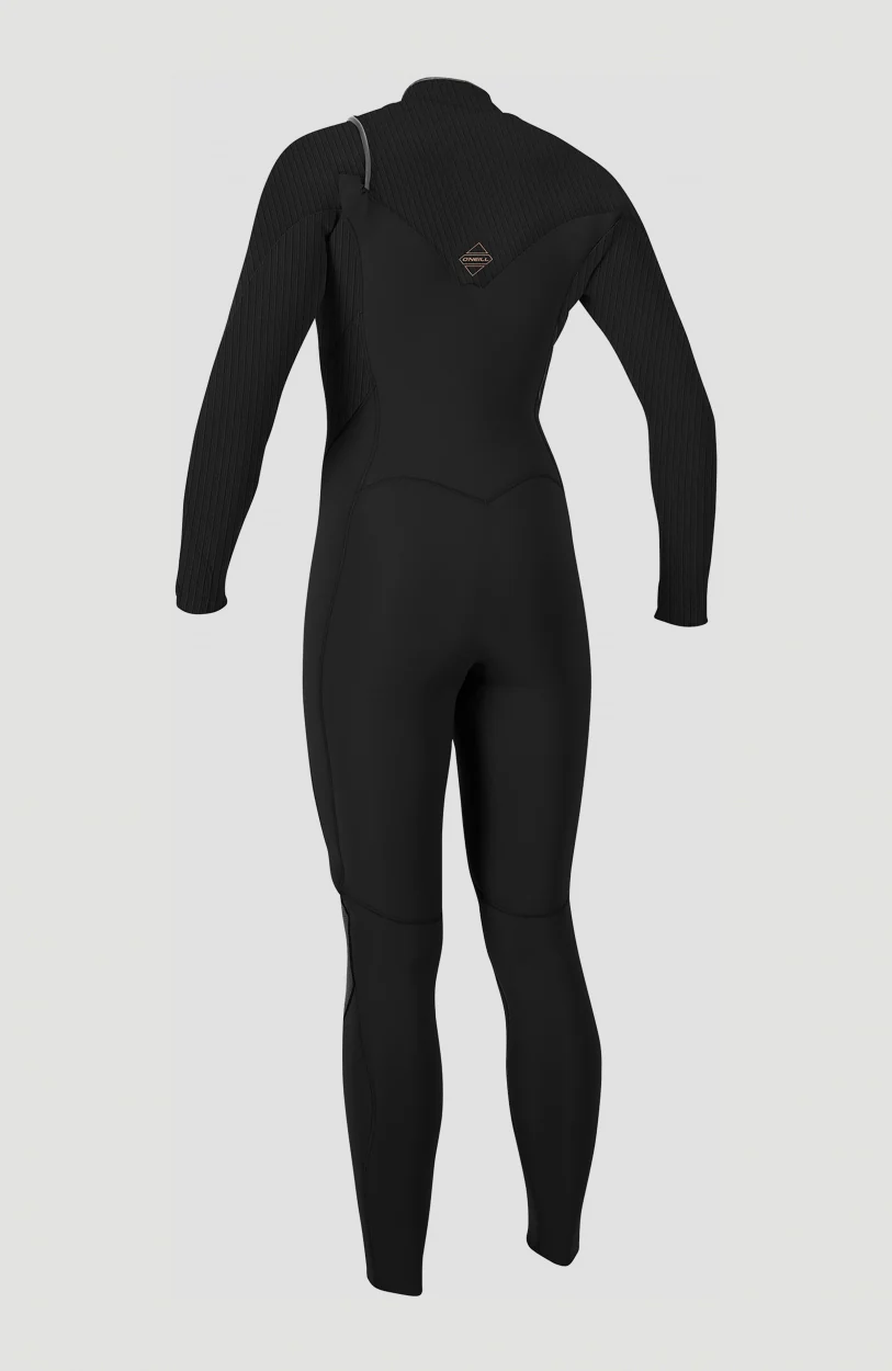 Hyperfreak Plus 4/3mm Chest Zip Full Wetsuit | BLACK/BLACK - Image 6
