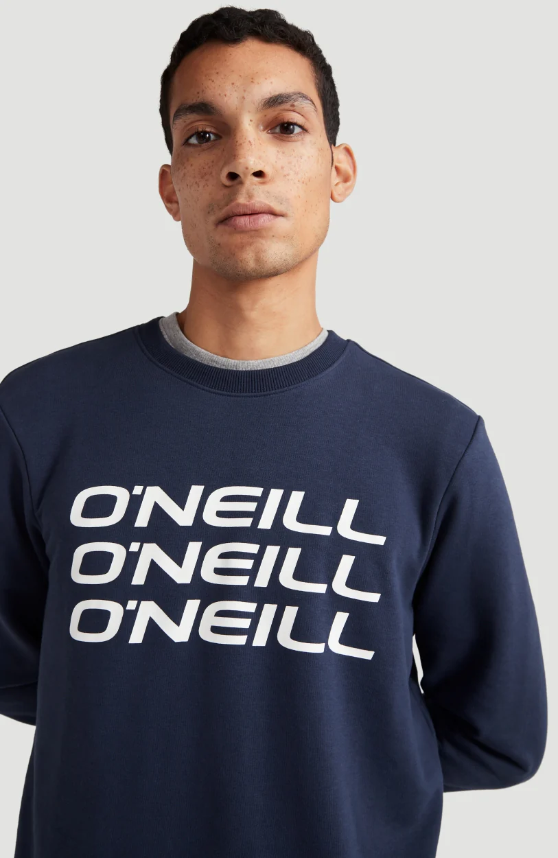 O'Neill Triple Stack Crew Sweatshirt | Ink Blue -A - Image 3