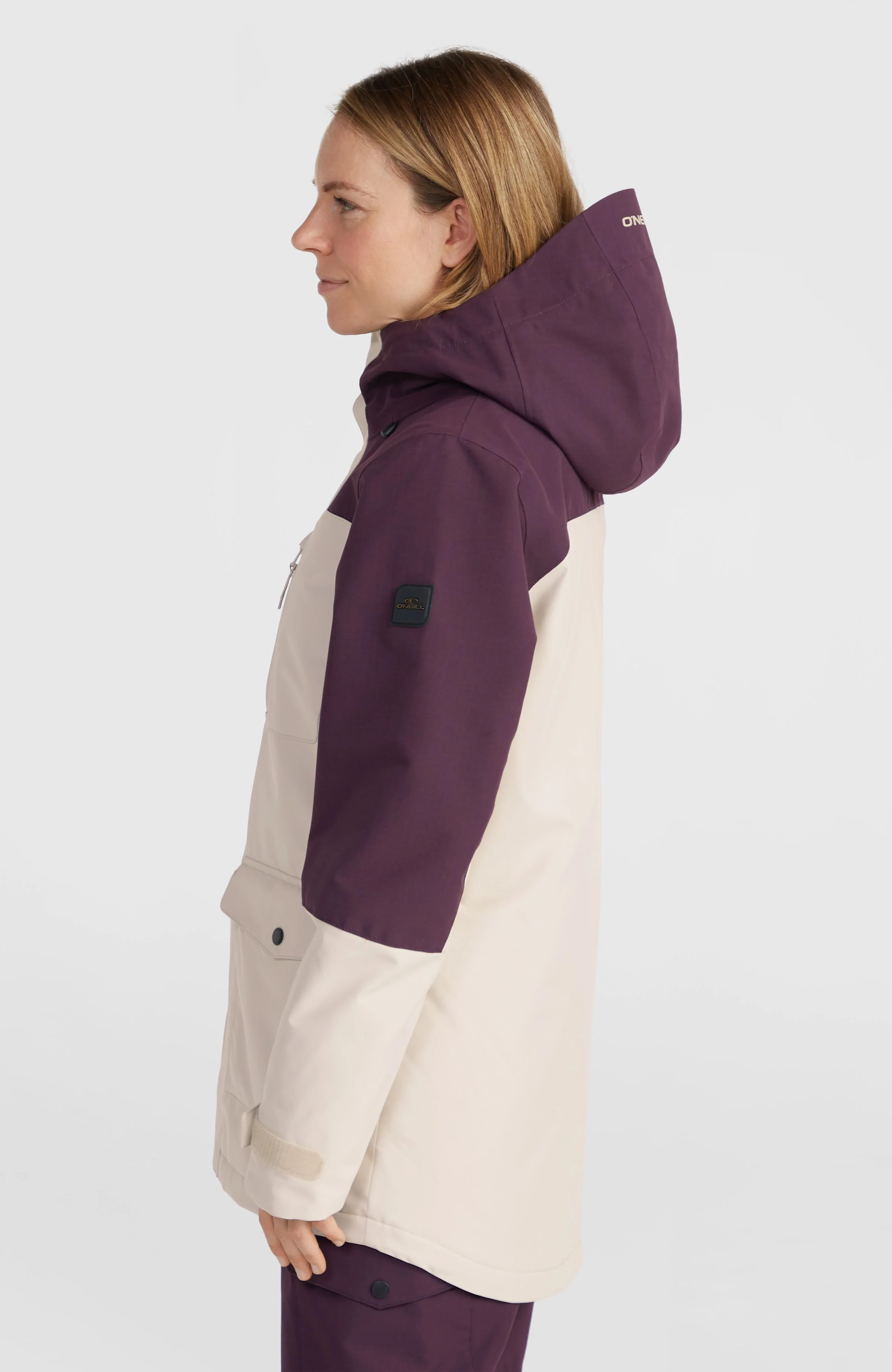 Utility Hybrid Snow Jacket | Atmosphere Colour Block - Image 3